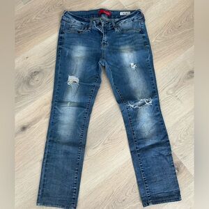 Guess Classic Blue Medium Rise, Skinny Denim Jeans
